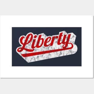 Show Your Support for LIberty with this vintage design Posters and Art